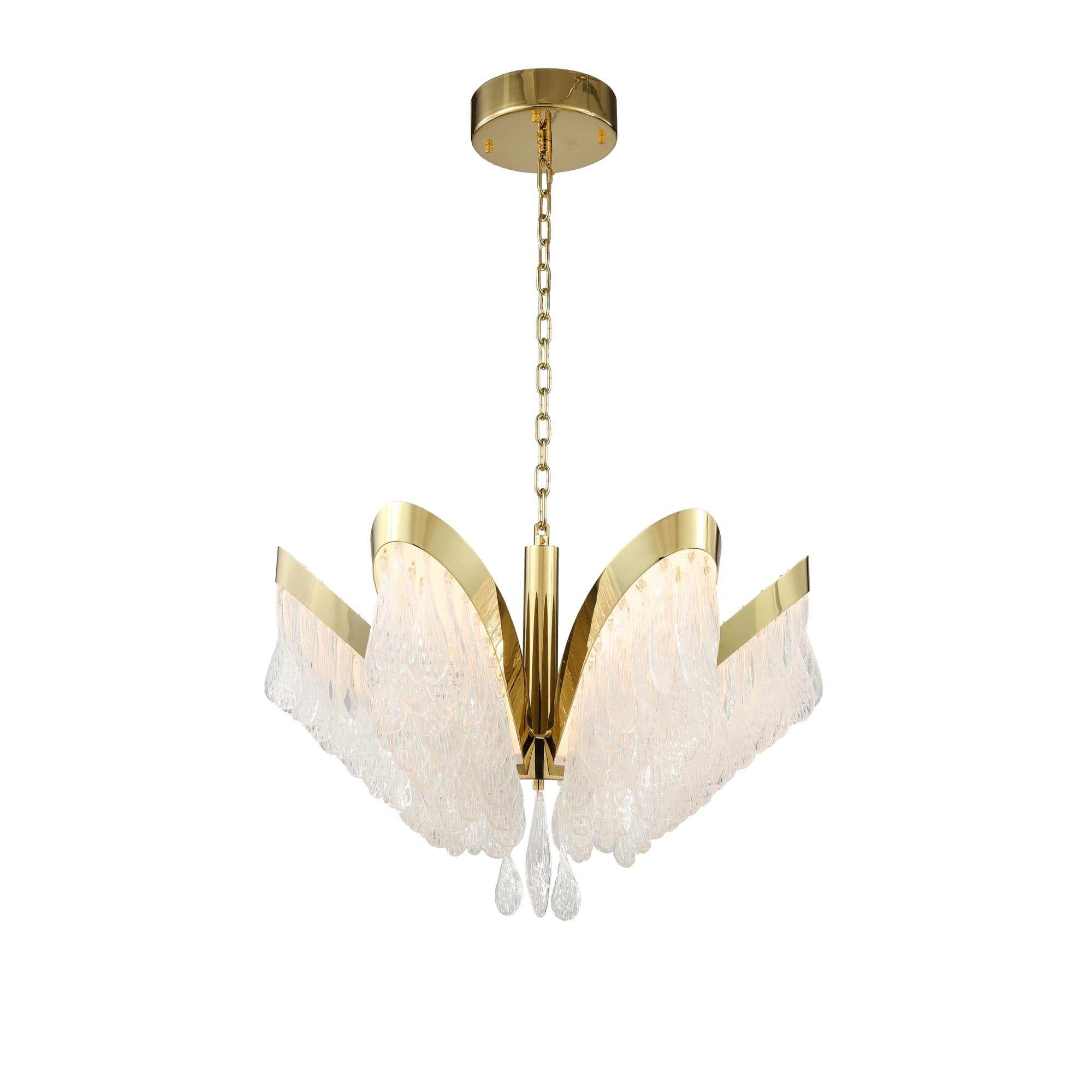 JC Palm-Villa Murano Glass Chandelier