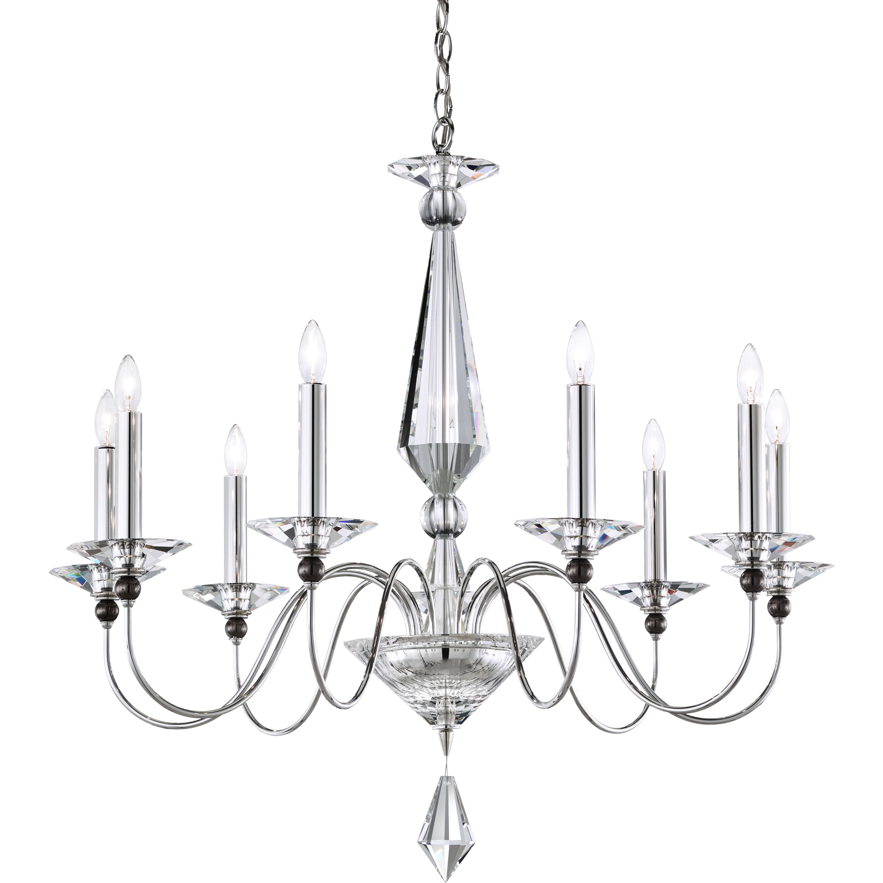 Jamine Crystal Chandelier 33"