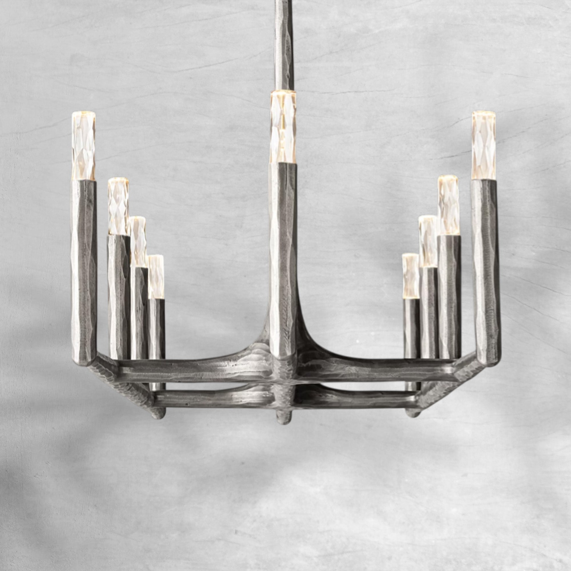 Thaddeas Forged Linear Chandelier 54" 72" 96"