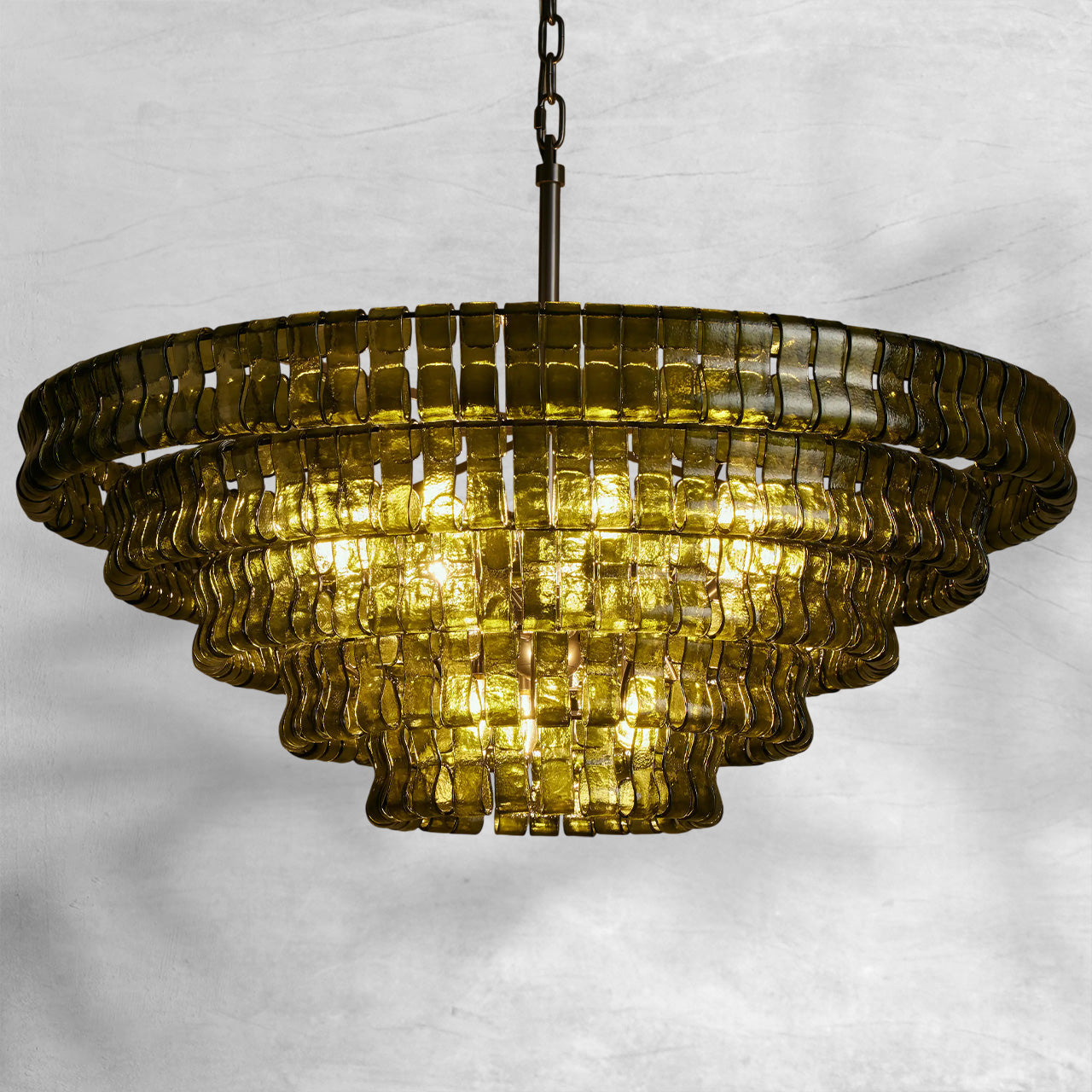 Ghiaccio Round Chandelier 24"36"48"60"