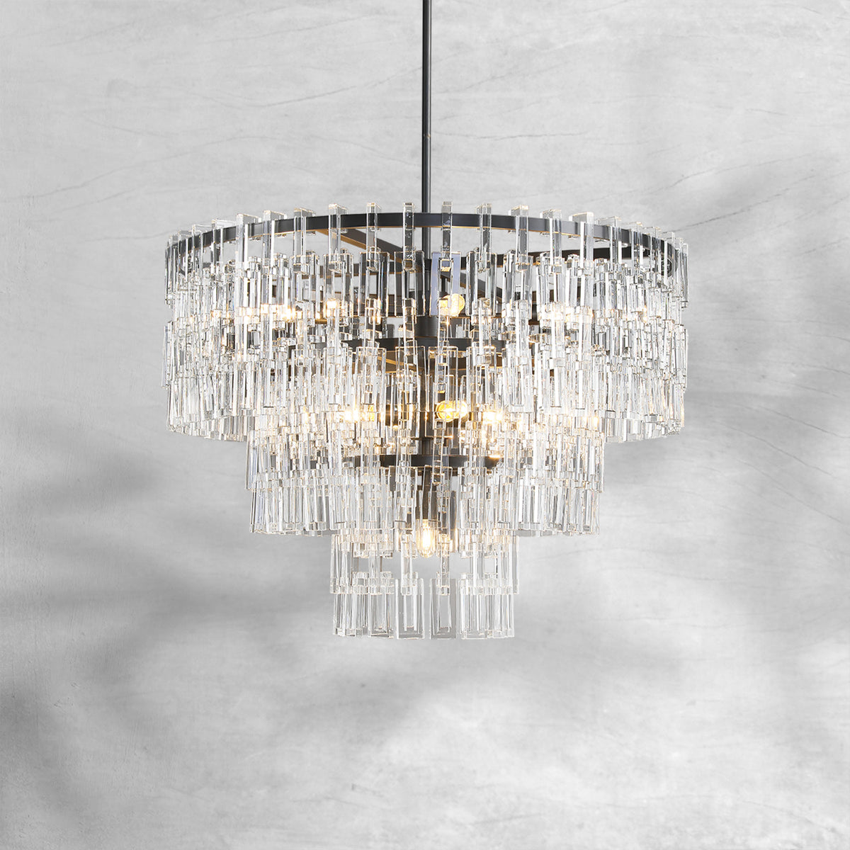 Montis Multi-Tier Round Chandelier 36″ 48″ 60″