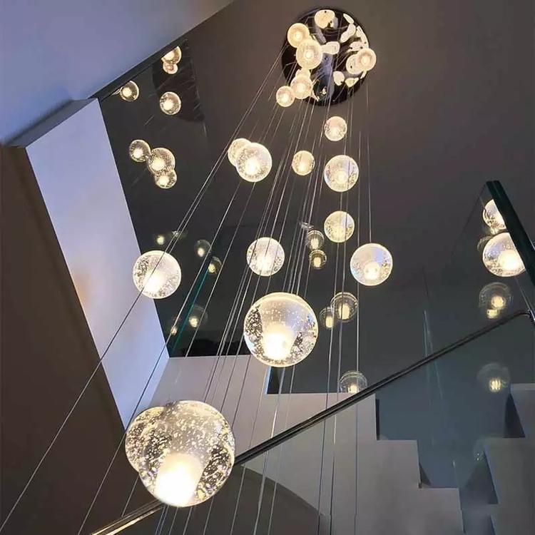 Adonis Suspension Water Drop Chandelier( 43-Light customized) - Melin Lamps