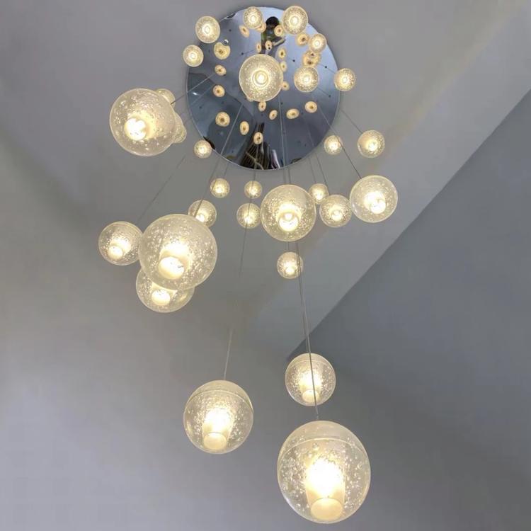 Adonis Suspension Water Drop Chandelier( 43-Light customized) - Melin Lamps