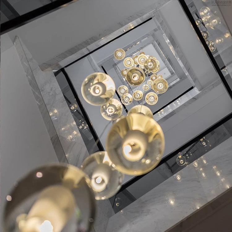 Adonis Suspension Water Drop Chandelier( 43-Light customized) - Melin Lamps