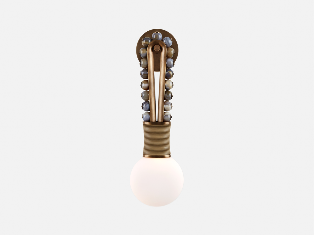PATUS TALISMAN LOOP SCONCE H24.75 x W6" x D4"