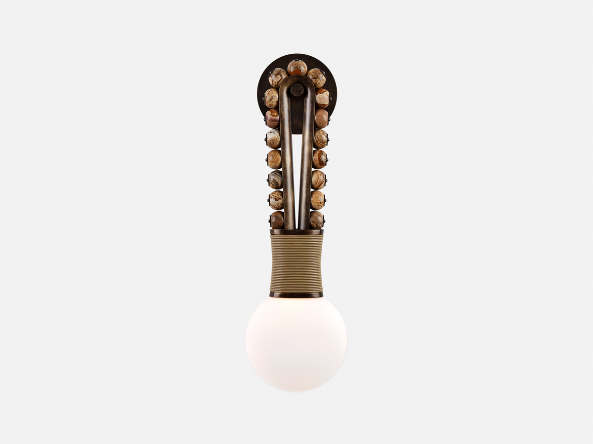 PATUS TALISMAN LOOP SCONCE H24.75 x W6" x D4"