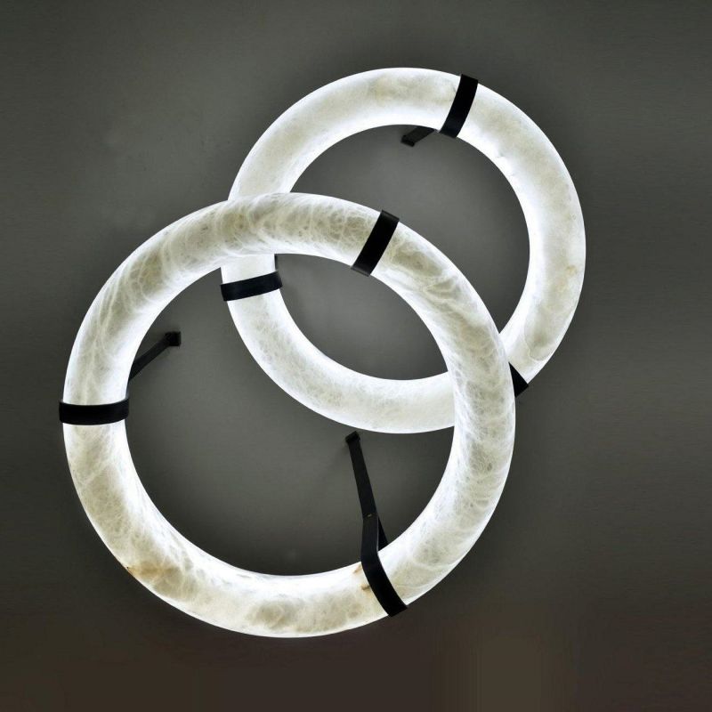 Oslo Alabaster Art Chandelier