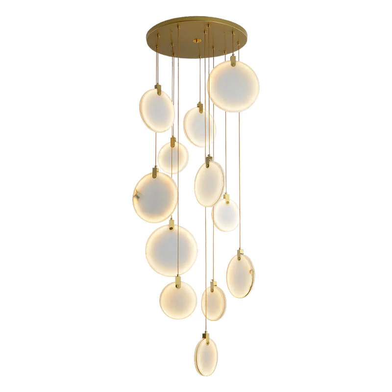 Alabaster Cuboid Dining Room Chandelier,Dining Room Chandelie