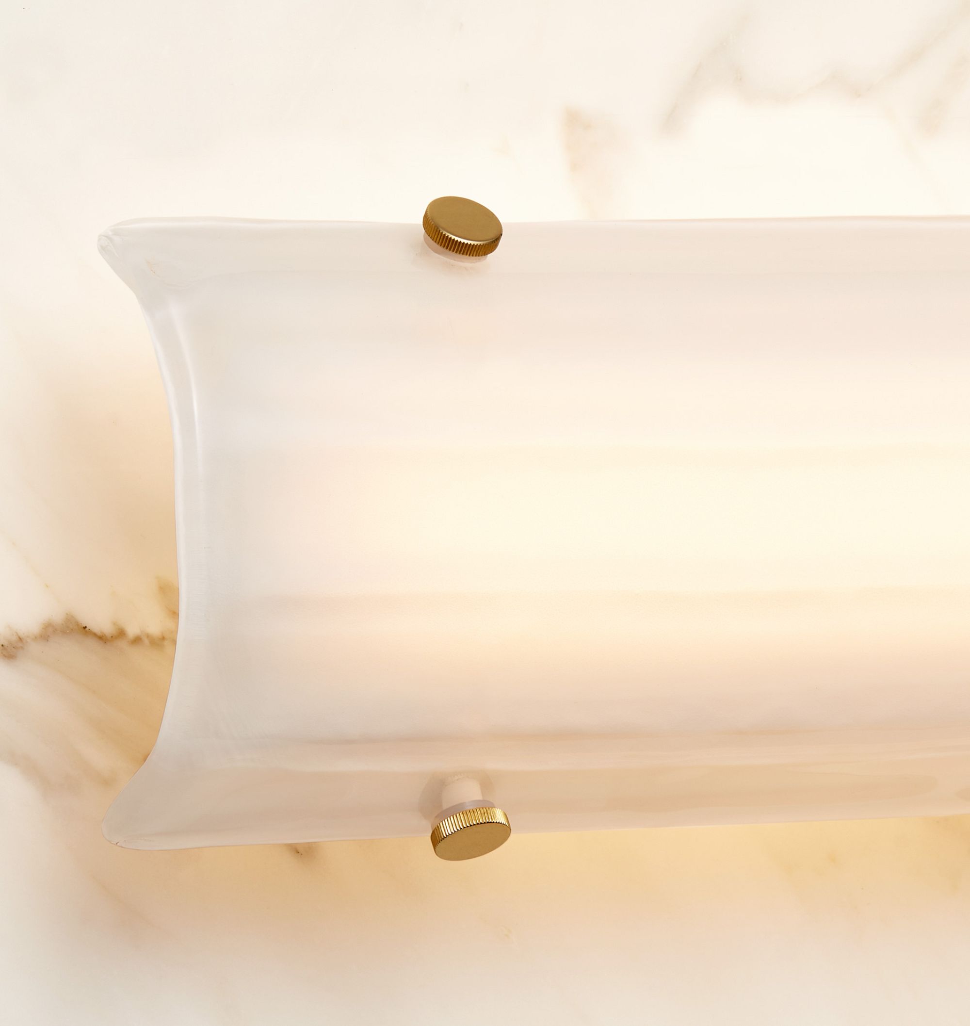 JC Alilang LED Glass Wall Sconce 16"