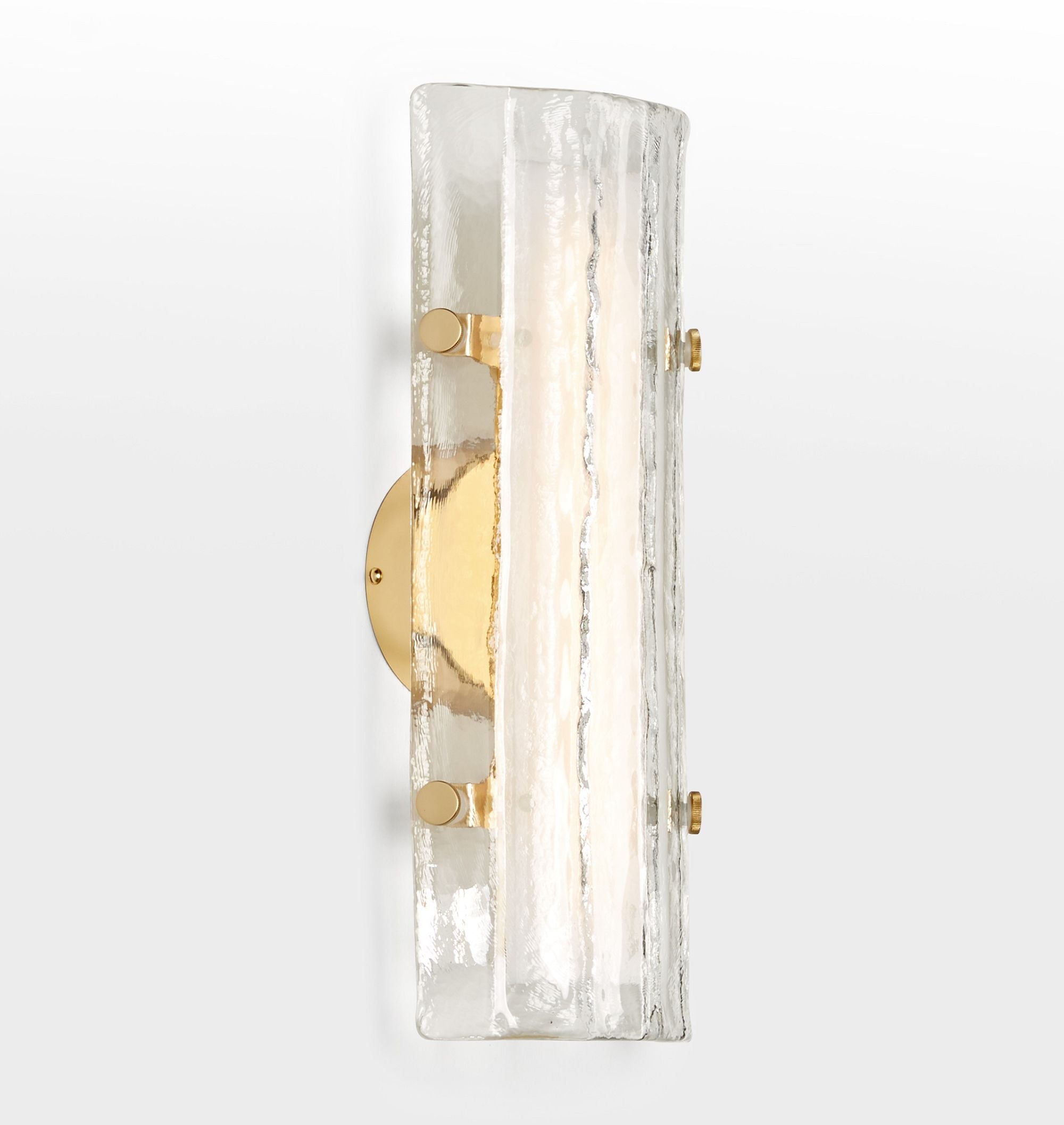 JC Alilang LED Glass Wall Sconce 16"
