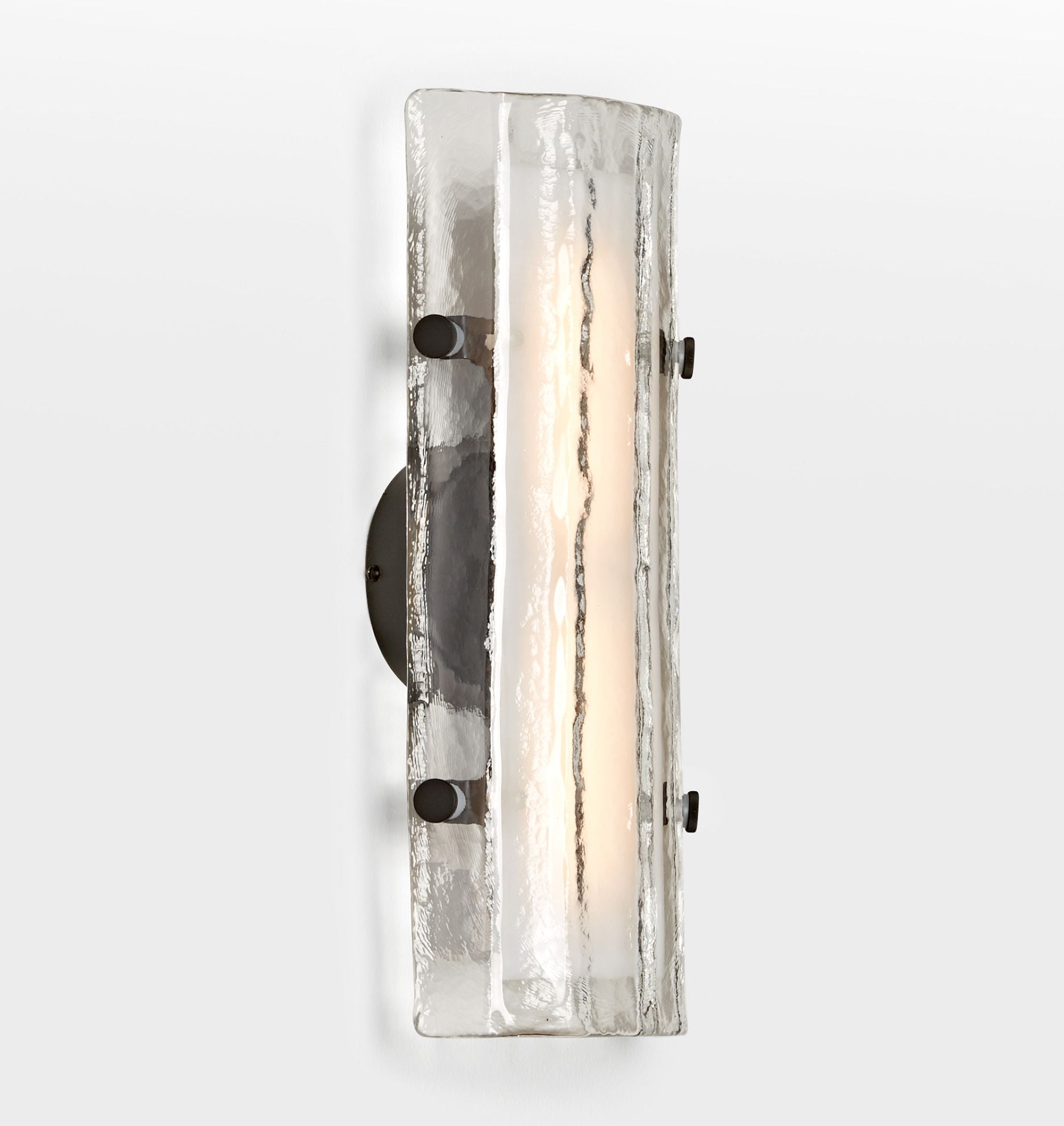 JC Alilang LED Glass Wall Sconce 16"