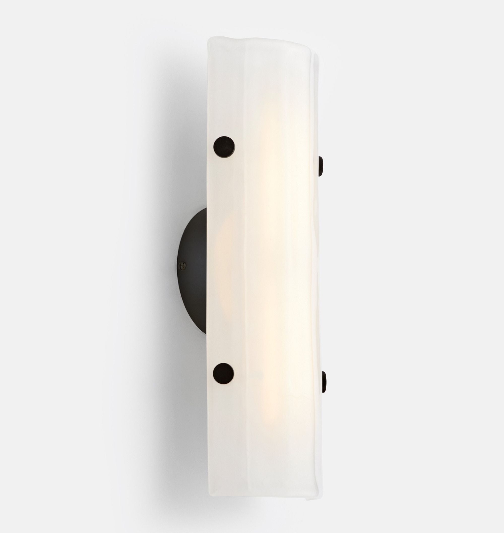 JC Alilang LED Glass Wall Sconce 16"