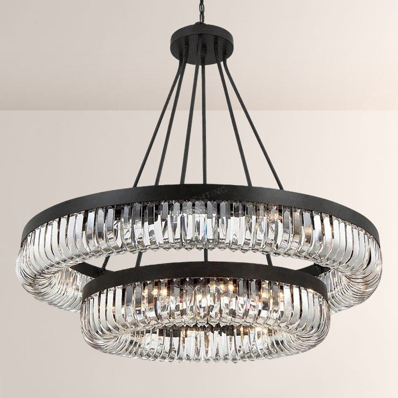 Alice 2-Tier 26 Light Chandelier 42”