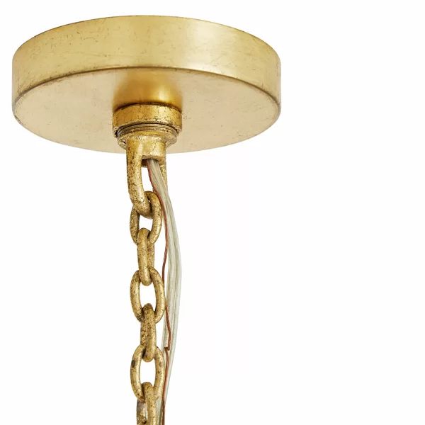 JC Hinkley 10 Lights Rectangle Pendant Chandelier