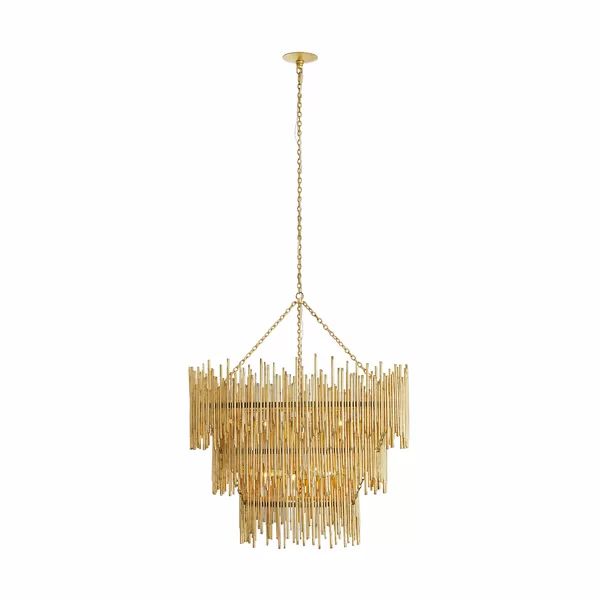 JC Hinkley 12 Lights 3- Tier Chandelier
