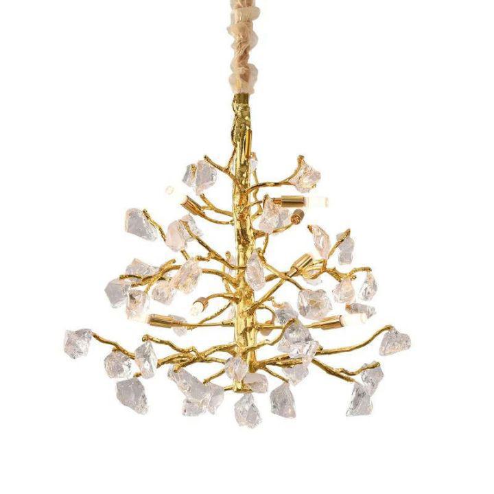Amos Glass Branch Chandelier - Merlin Lamps