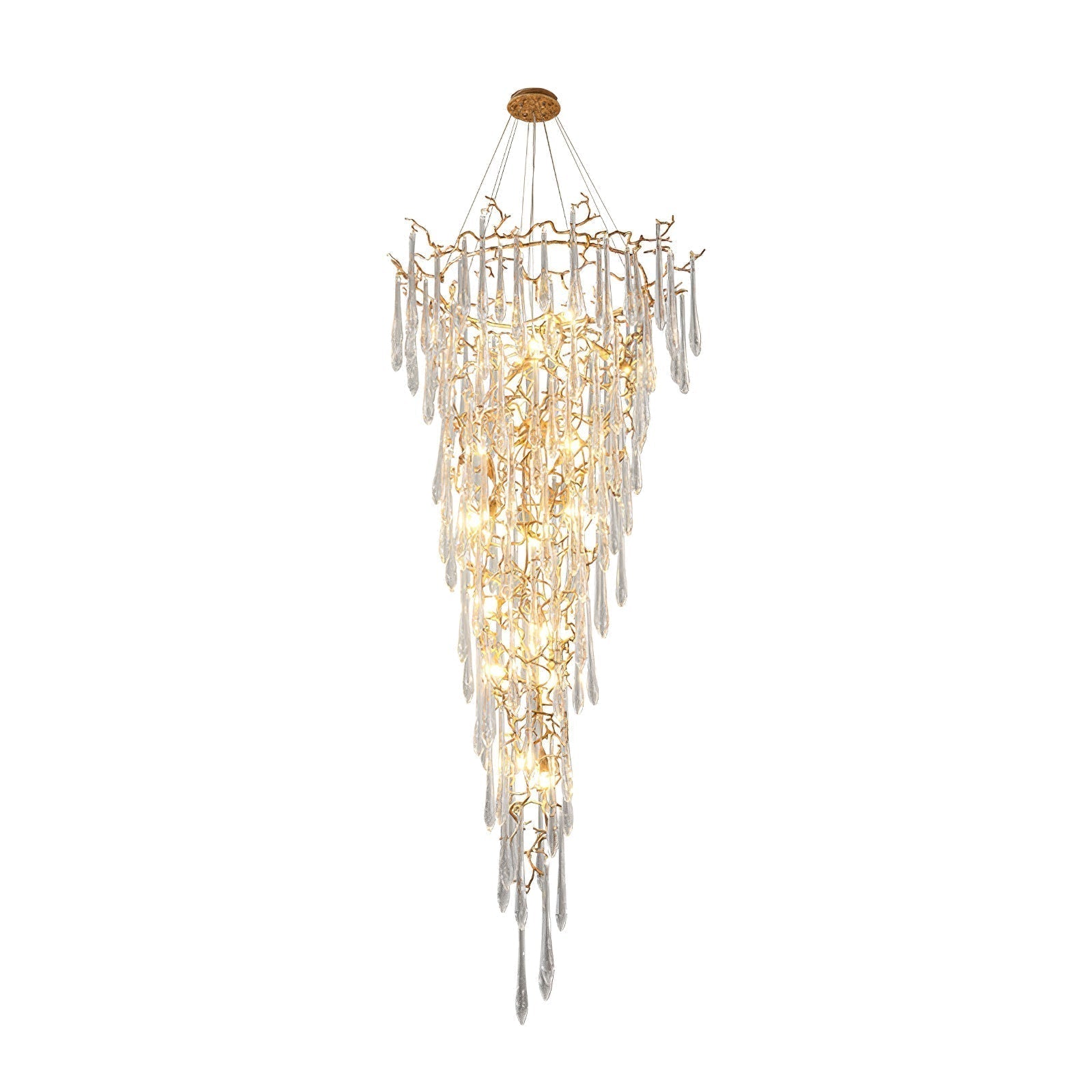 JC Aqua Parable Chandeliers