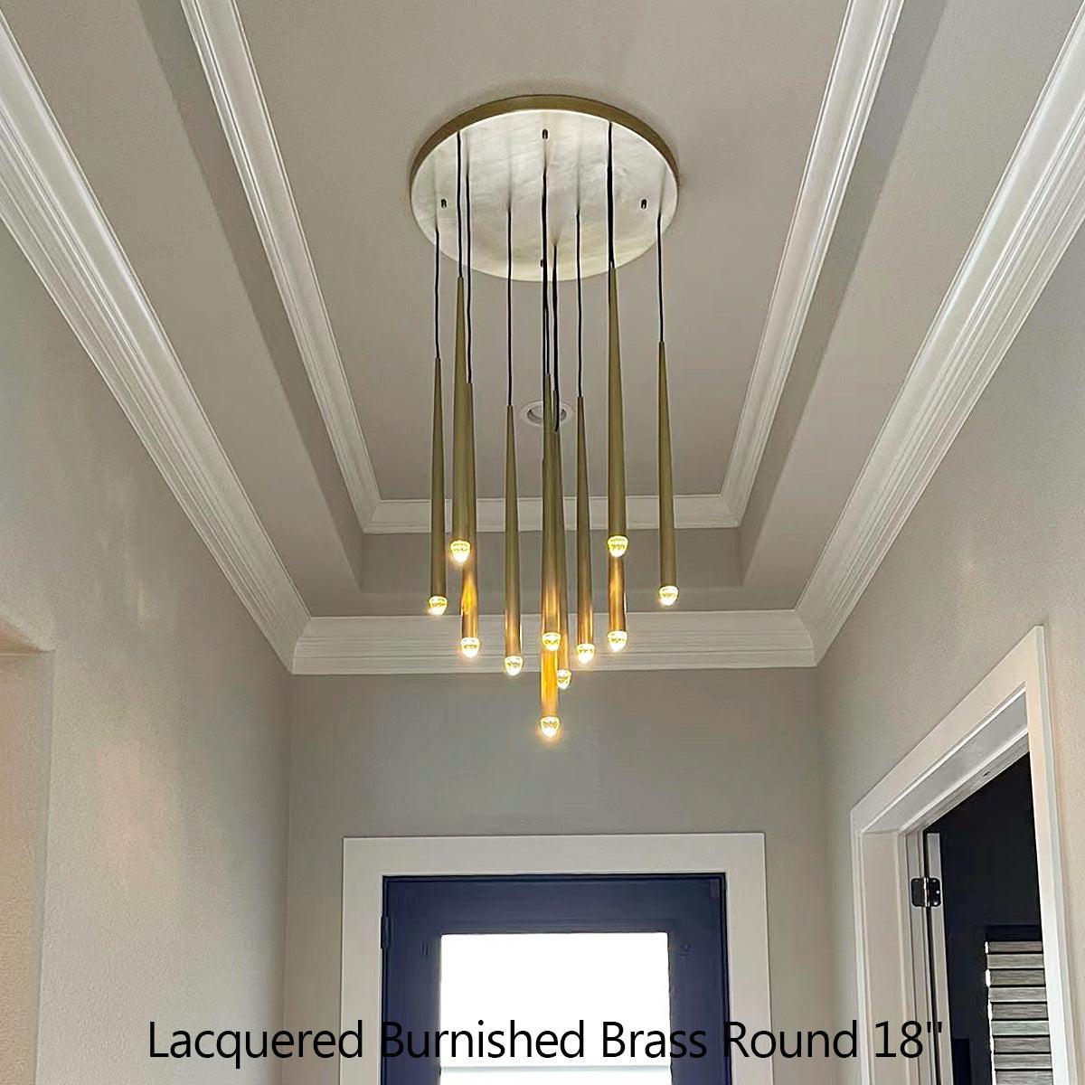 Aurelin Modern Round Chandelier 18"