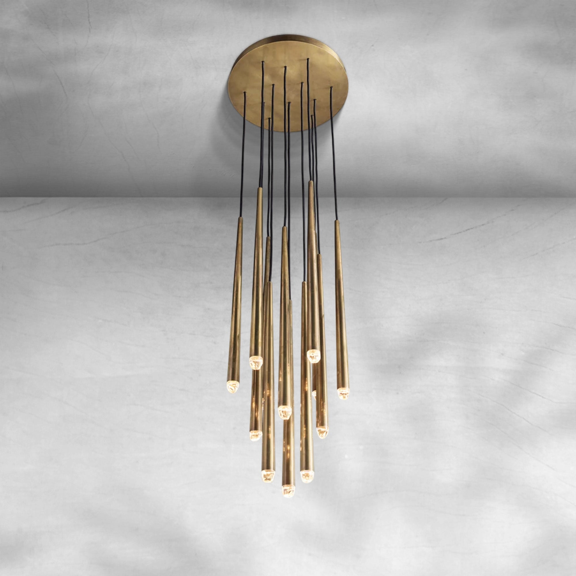 Aquitain Modern Round Chandelier 18"