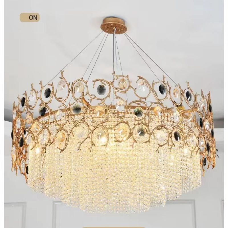 Art Dining Crystal Branch Chandelier - jchandelier