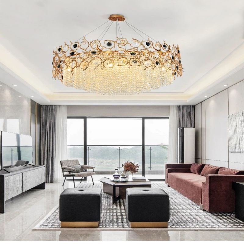 Art Dining Crystal Branch Chandelier - jchandelier