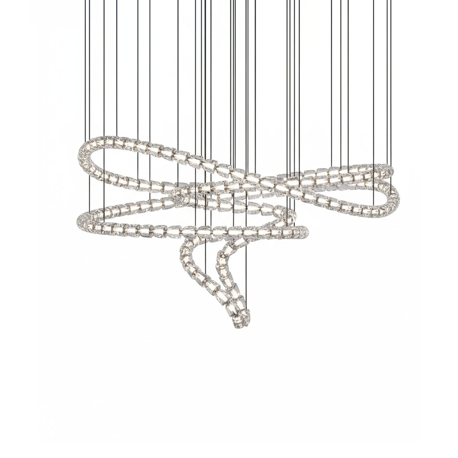 Gabriel Chrome Crystal Chandelier