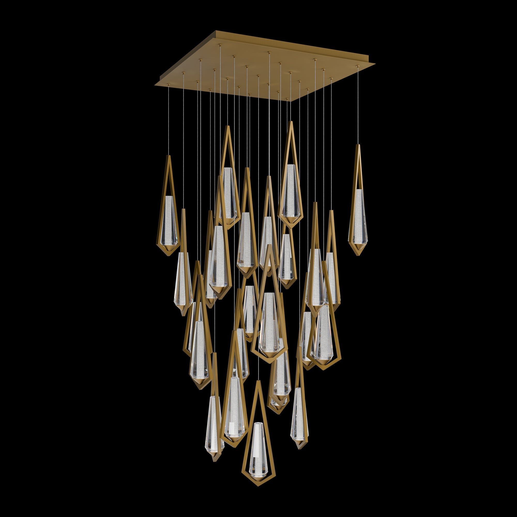 Devotion Linear Chandelier 25 Light