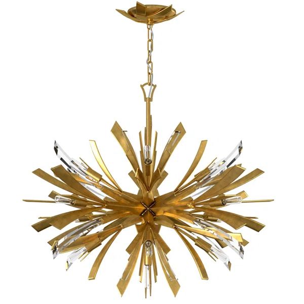 JC Bergamots 13 Lights Chandelier