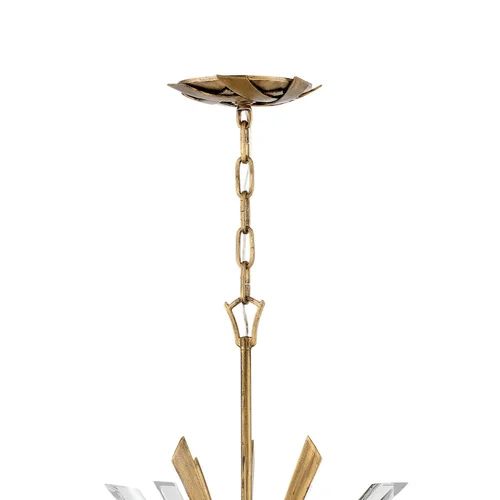 JC Bergamots 13 Lights Chandelier 36"D