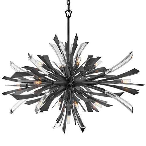 JC Bergamots 13 Lights Chandelier