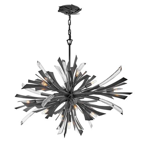 JC Bergamots 13 Lights Chandelier