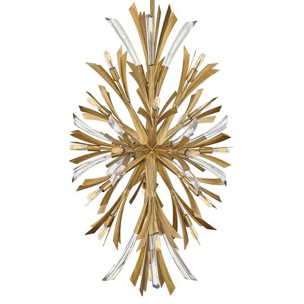 JC Bergamots 19 Lights Chandelier