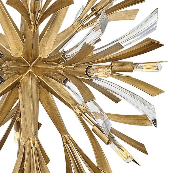 JC Bergamots 19 Lights Chandelier