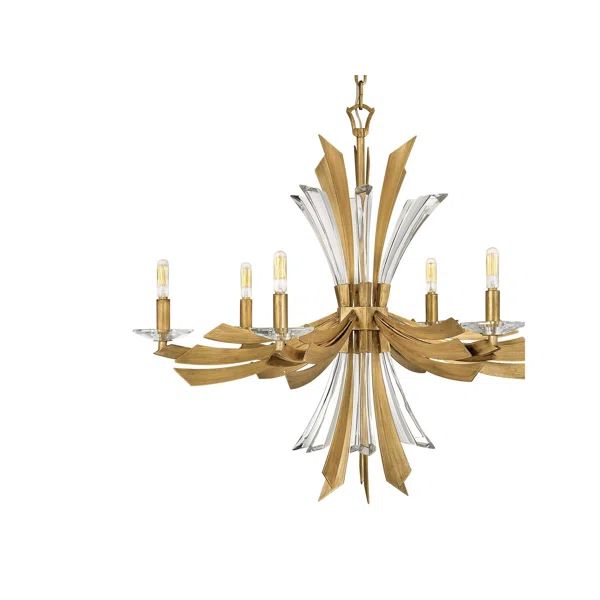 JC Bergamots 6 Lights Chandelier