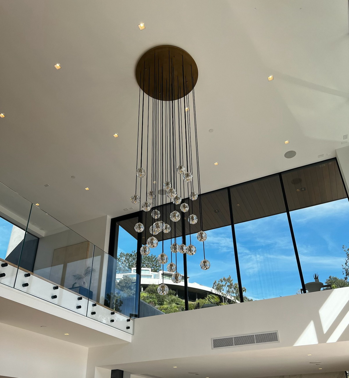 Bruma Cluster Round Chandelier 14"19"24"30"40"