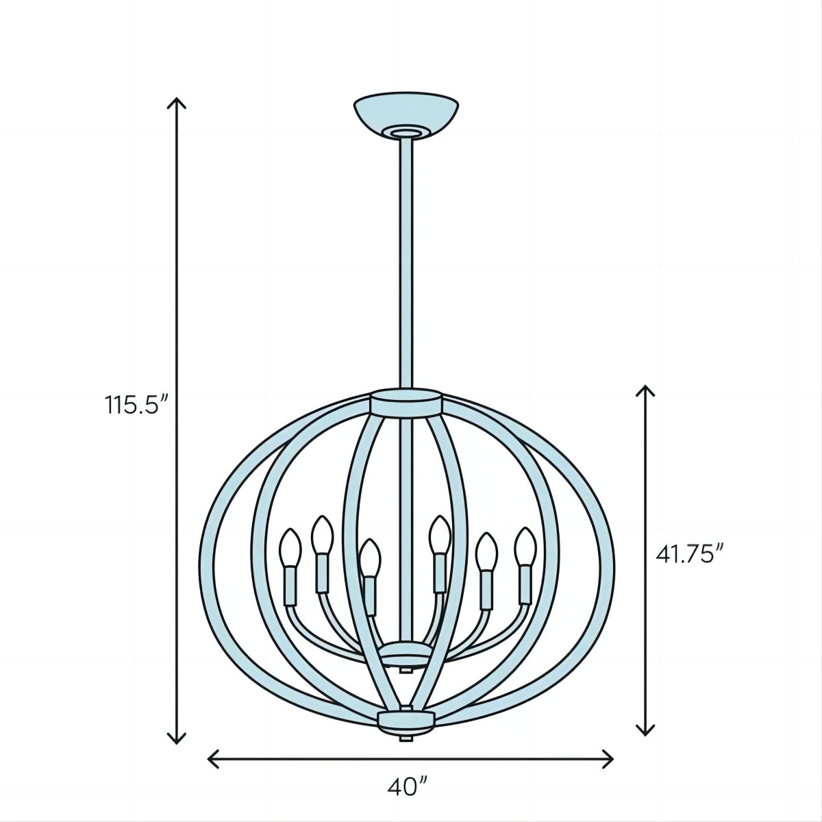 JC Butterfly 12 Lights Crystal Chandelier