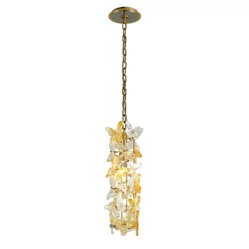 JC Butterfly 1 Lights Crystal  Pendant Chandelier