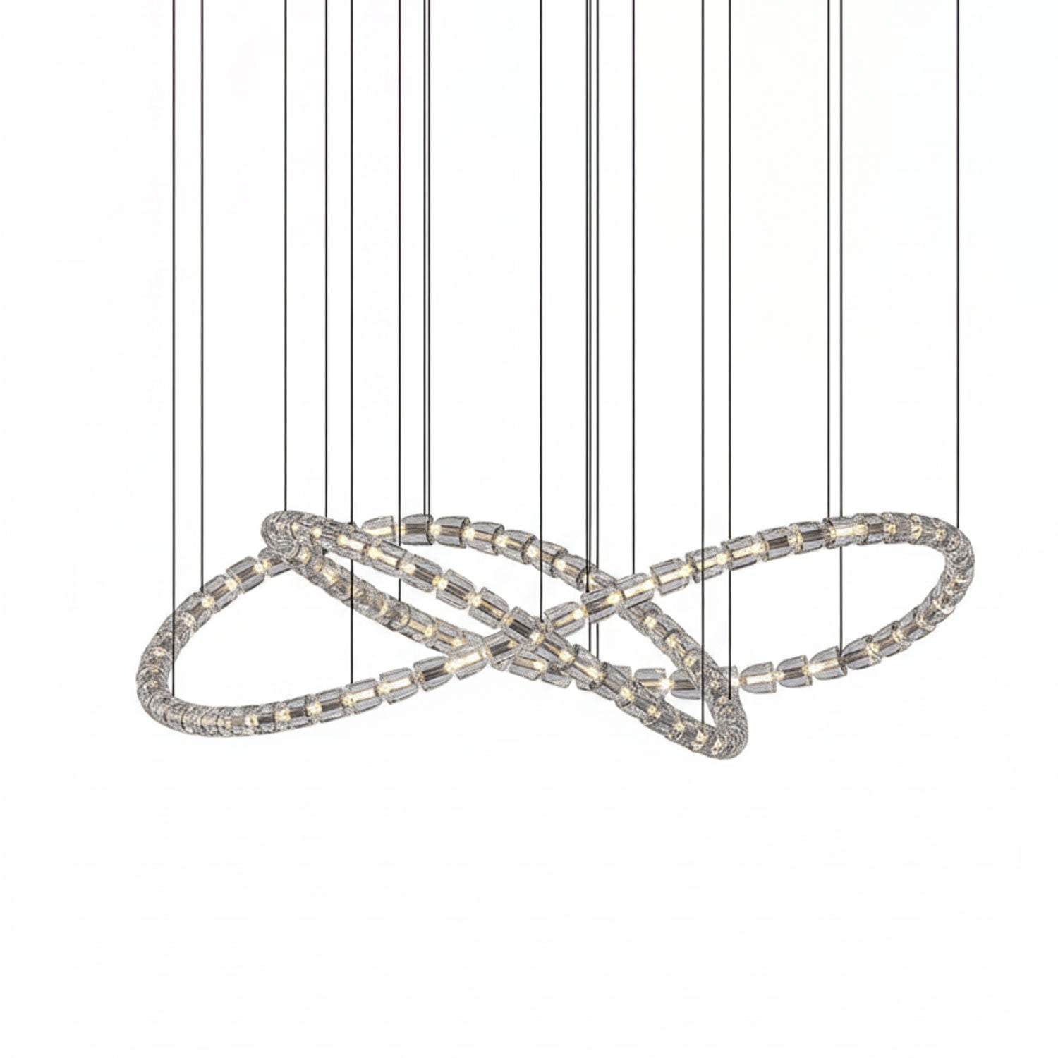 Gabriel Chrome Crystal Chandelier