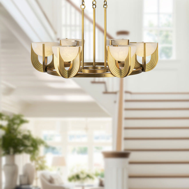 Empyrea Alabaster Chandelier