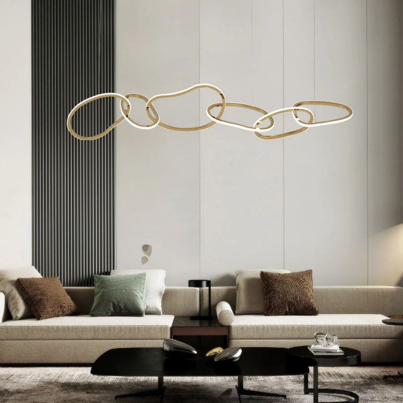 JC Cassina Round Ring Chandelier