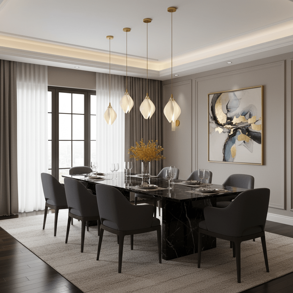 Galaxy Celeste Flora Crystal Spiral Chandelier