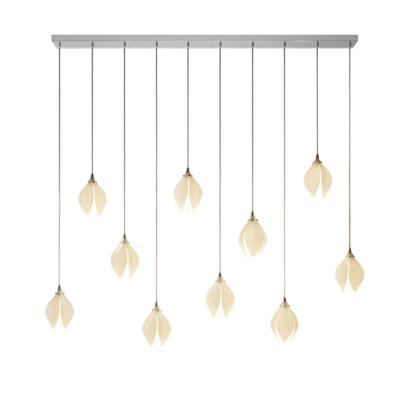 Galaxy Celeste Flora Crystal Spiral Chandelier