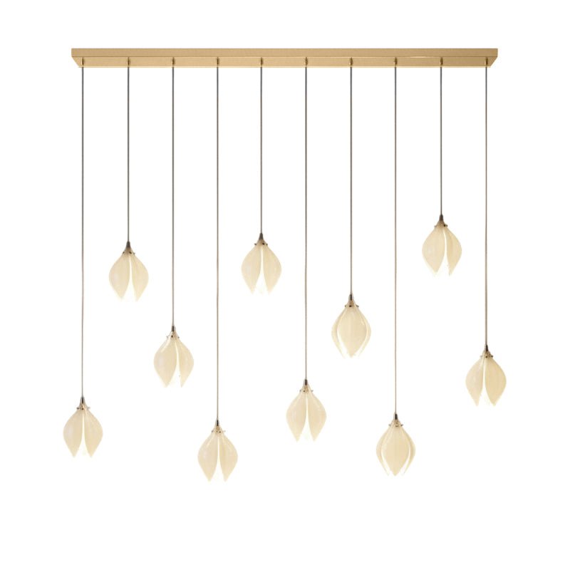 Galaxy Celeste Flora Crystal Spiral Chandelier