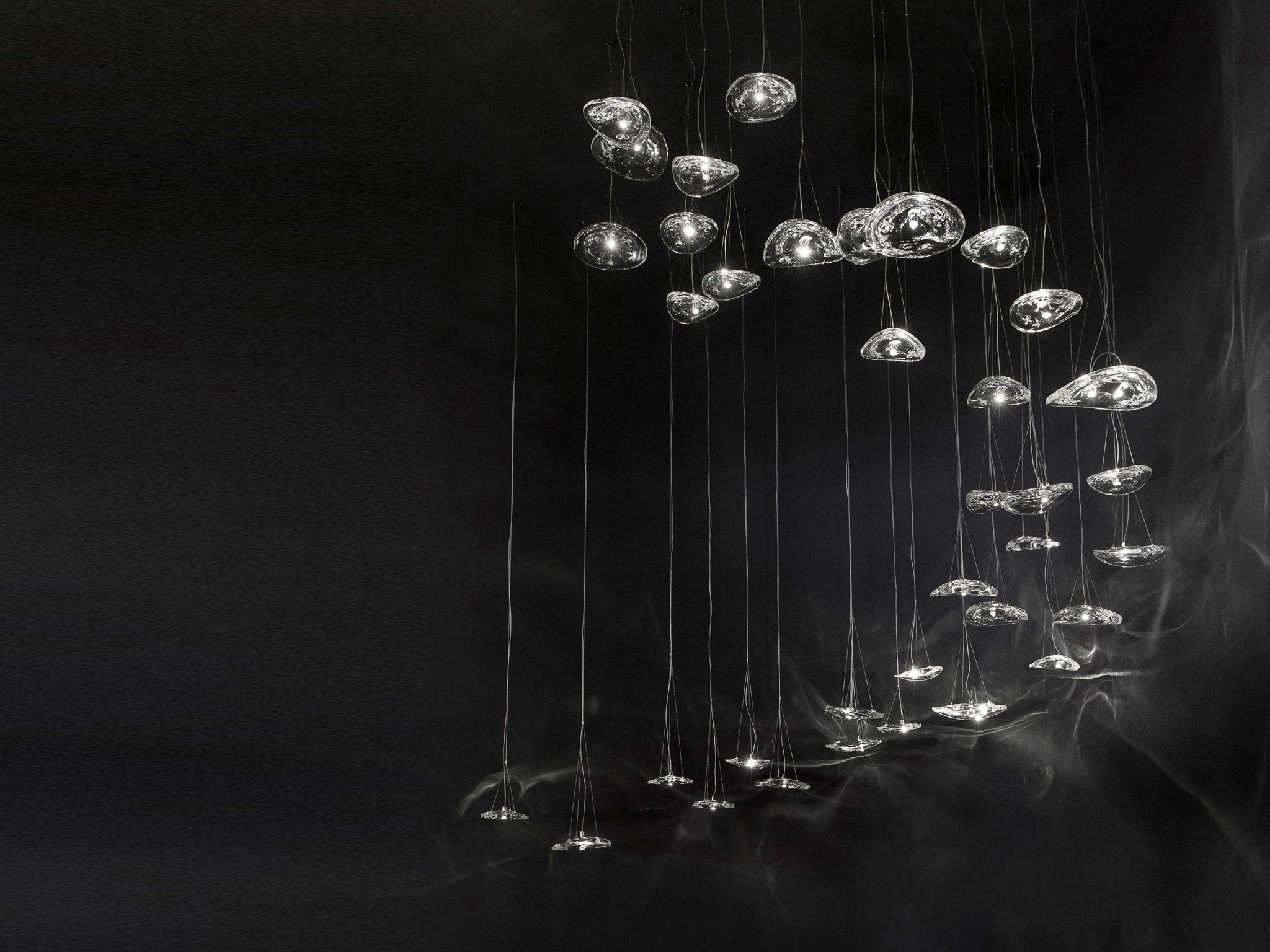 Manta Drift Class Crystal Chandelier