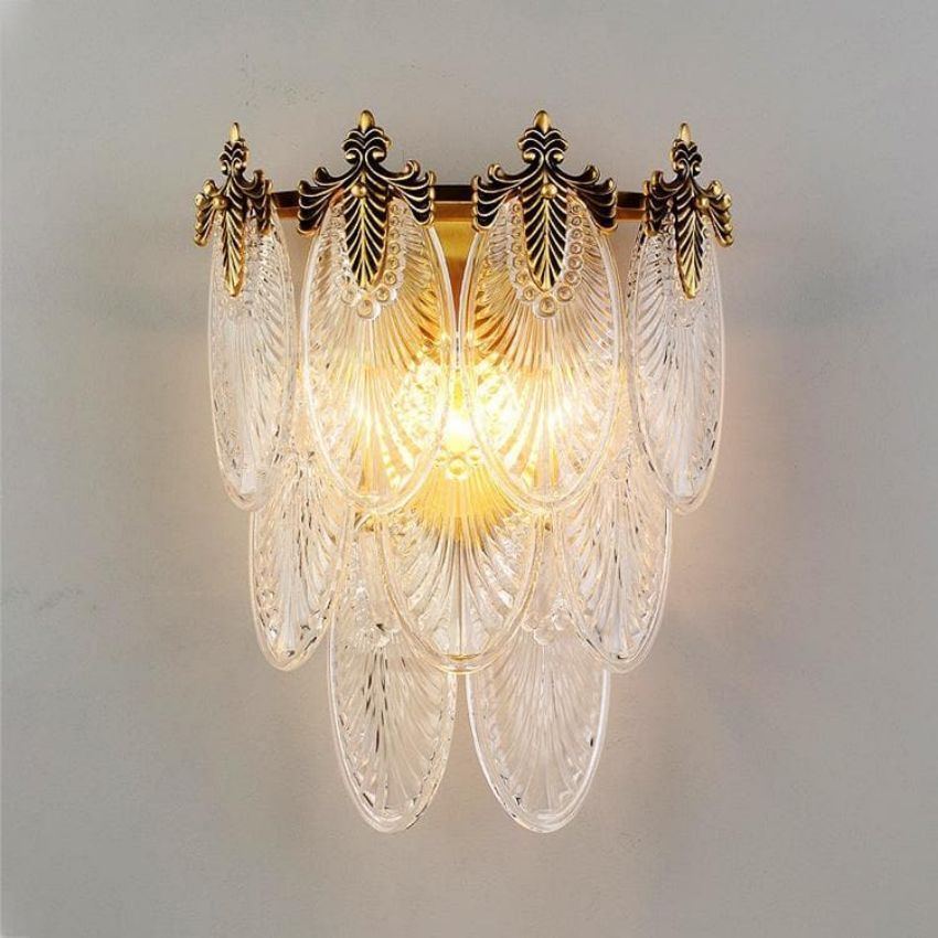 JC Nimbus Classic Retro Art Crystal Wall Lamps