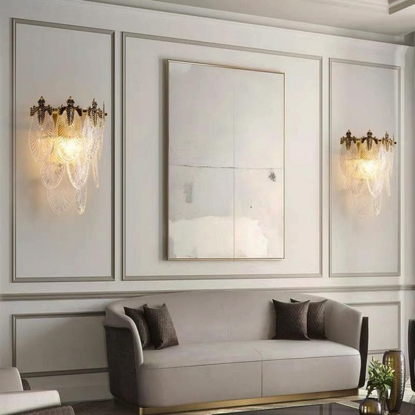 JC Nimbus Classic Retro Art Crystal Wall Lamps