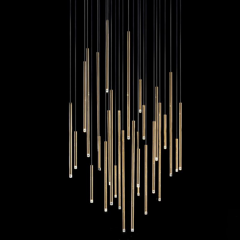 Cluster Tube Pendant Light