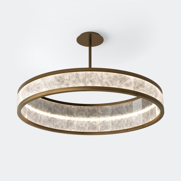 Rock Crystal Concorde Chandelier - Merlin Lamps