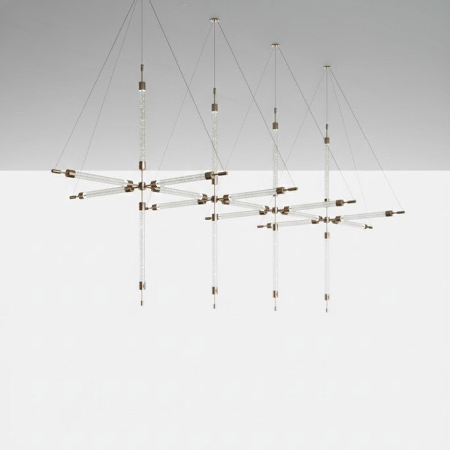 Crystal Grid Customize Chandelier