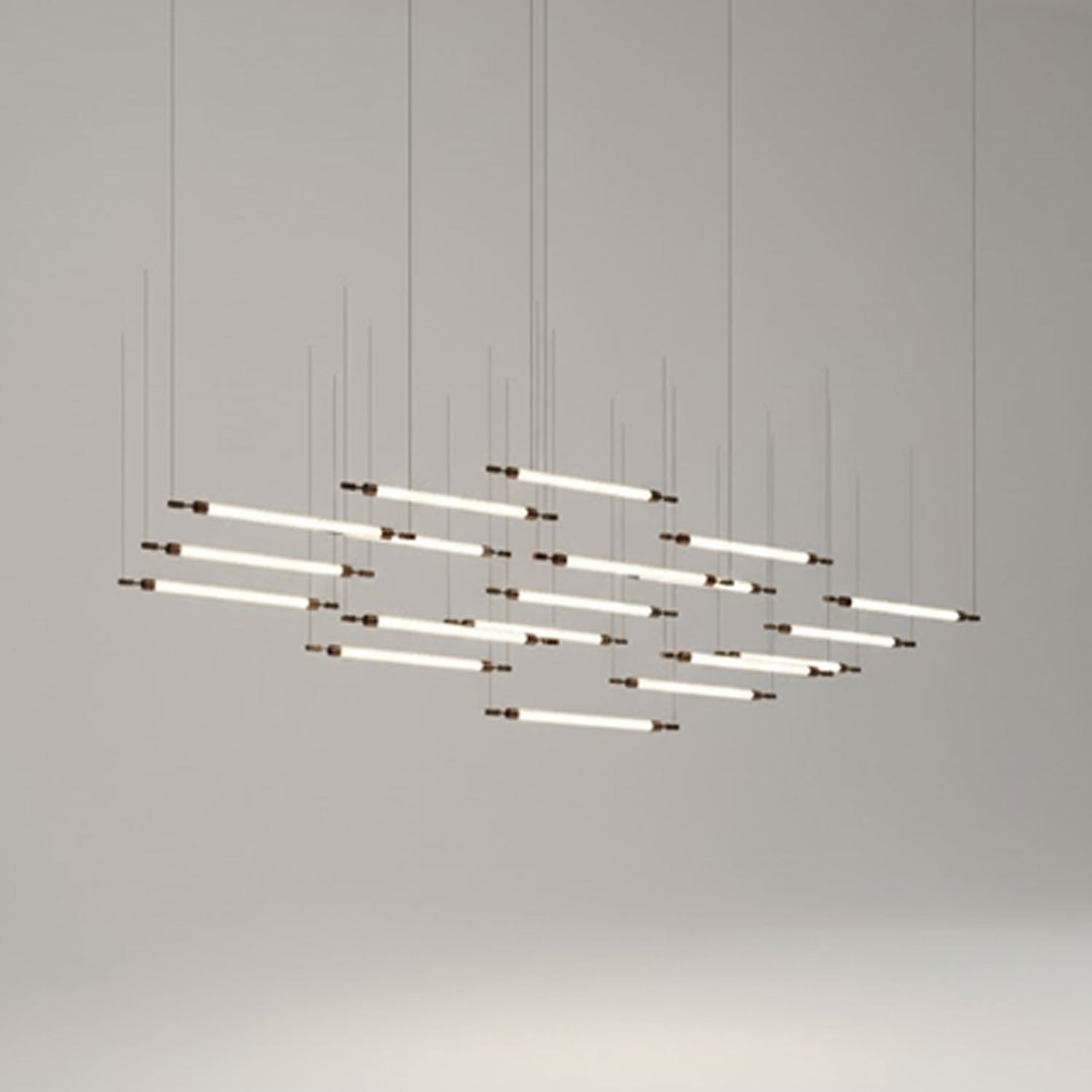 Crystal Grid Customize Chandelier
